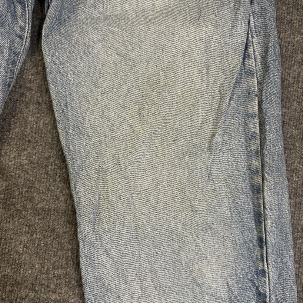 Vintage Lucky Brand Dungarees Jeans Men 30x34 Blue Baggy Gene Montesano USA Made - Picture 15 of 16